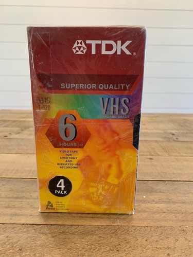 Tdk superior quality blank vhs - quality,