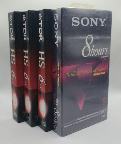 Blank vhs tapes tdk - blank,